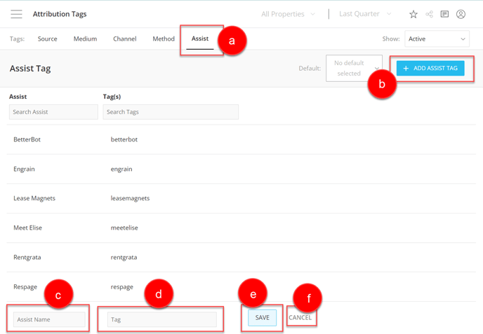 Add and Manage Assist How-To - 1