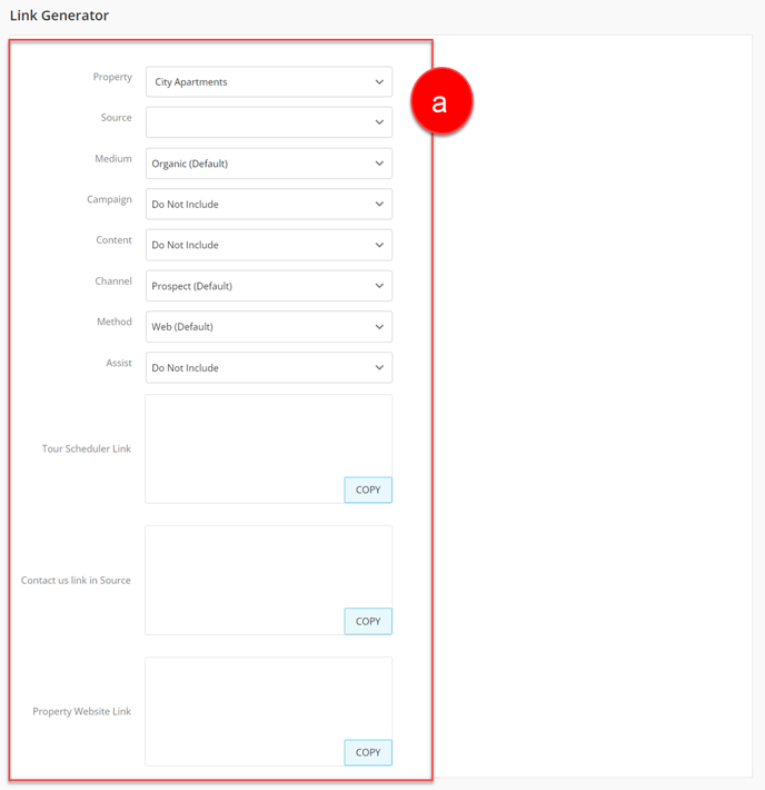 Link Generator Navigation - 2